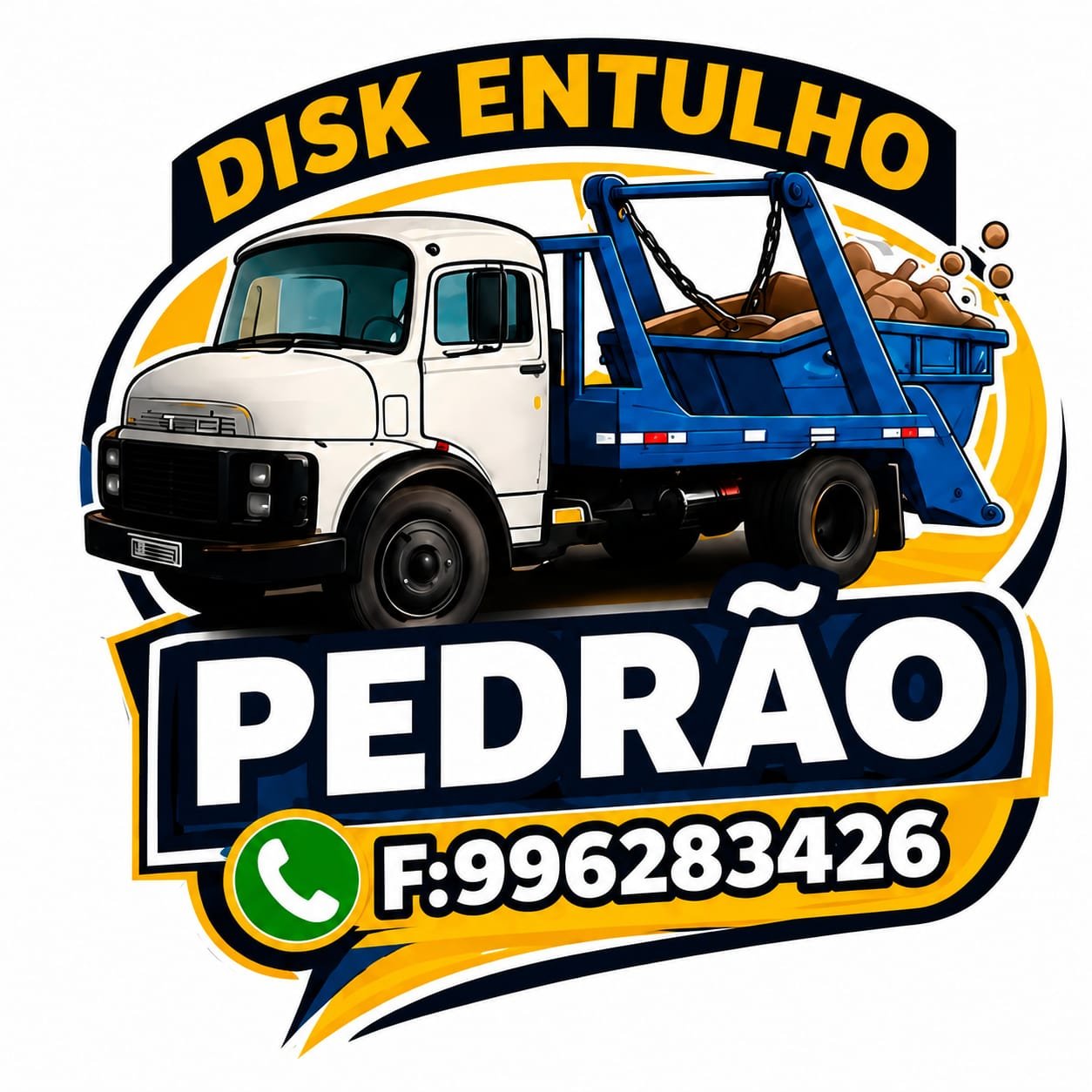 Logo de Disk Entulho Pedrão